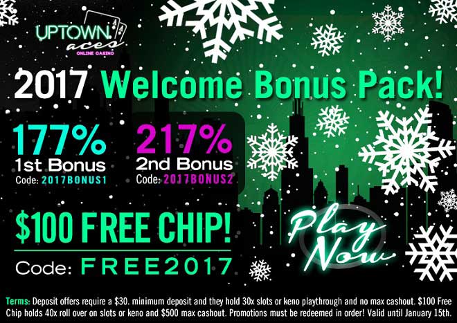 Uptown Aces Free Chip